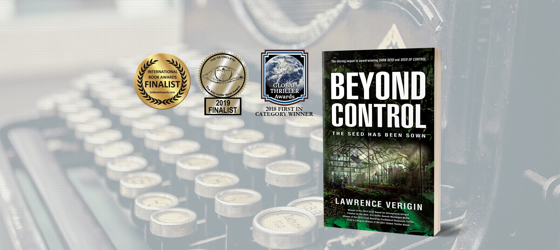 Lawrence Verigin - author of Beyond Control